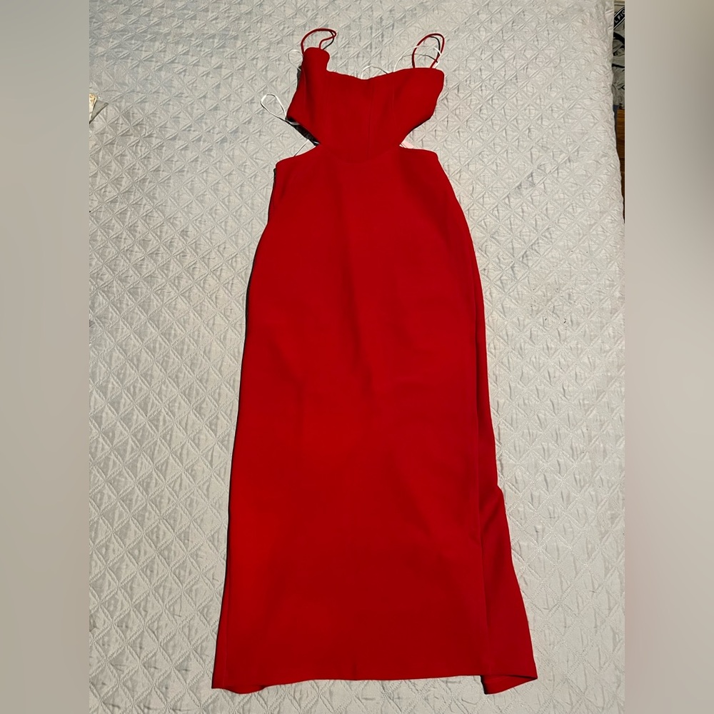 Red dress